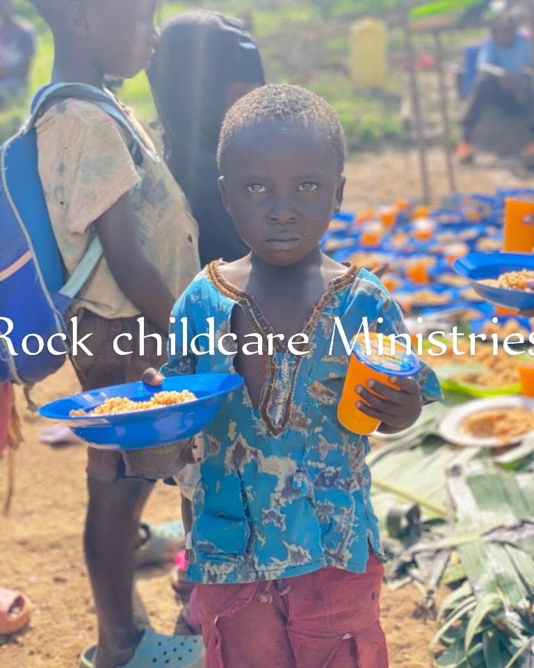 Child with food