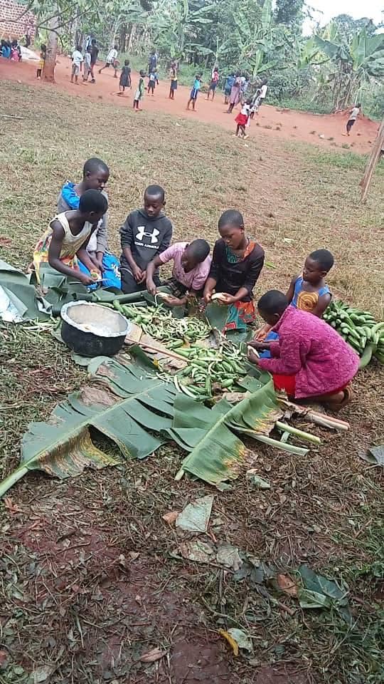 Preparing food