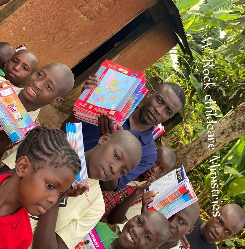 Group with notebooks